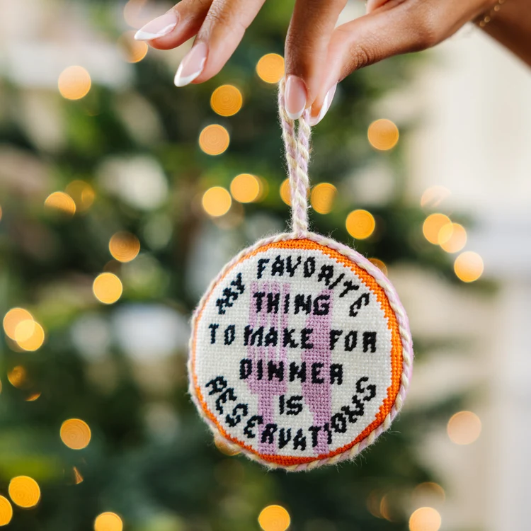 Needlepoint Ornament
