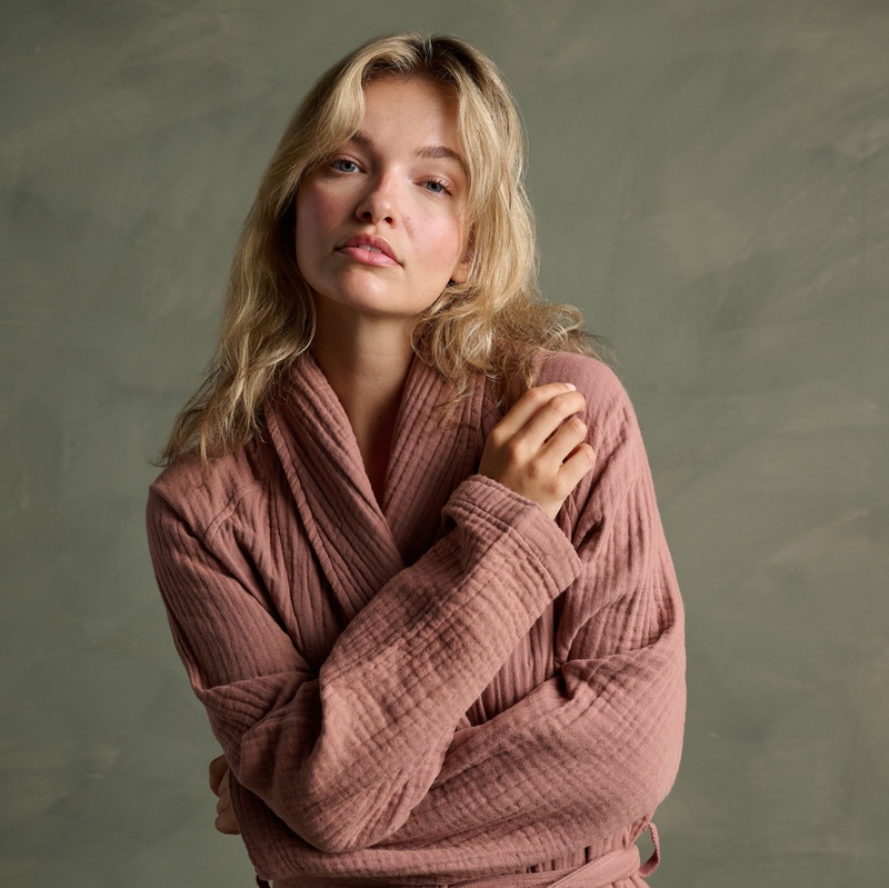 The Dream Cotton Robe, Rust