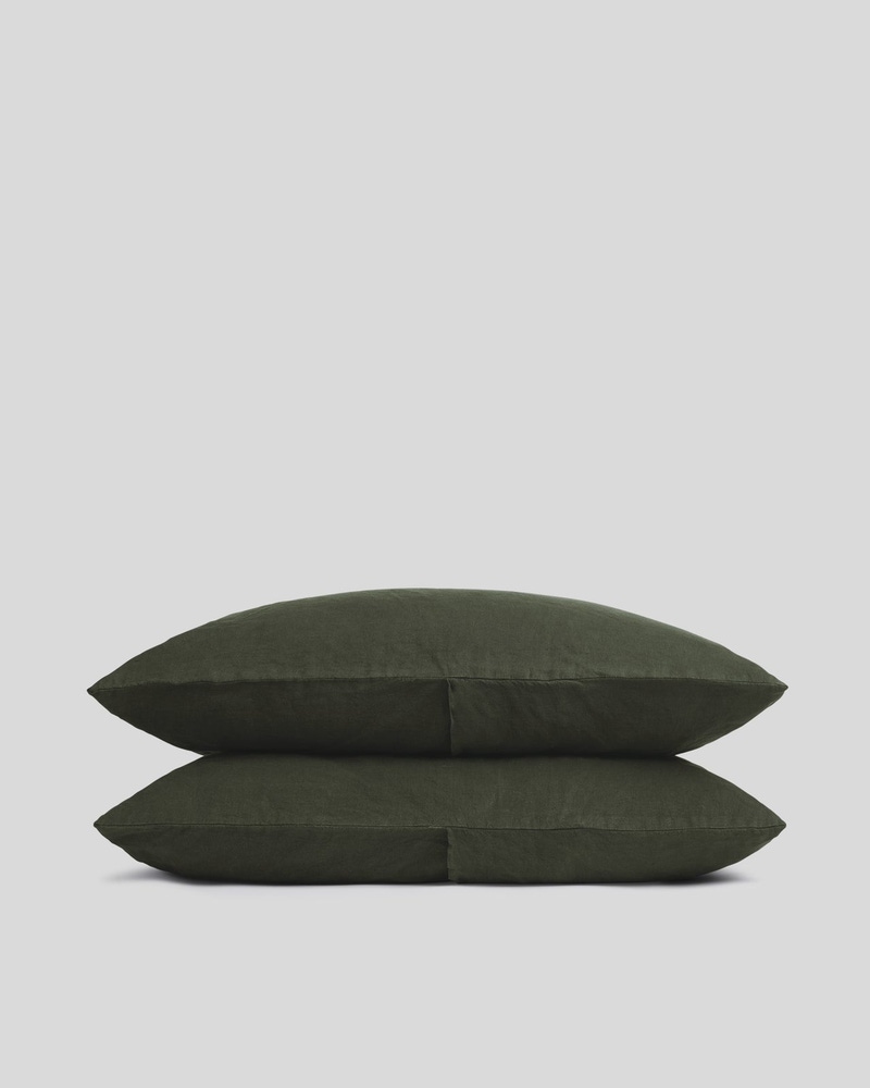 Linen Standard Pillowcase Set