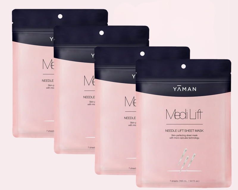 Needle Lift Firming Sheet Mask, 4 Pack