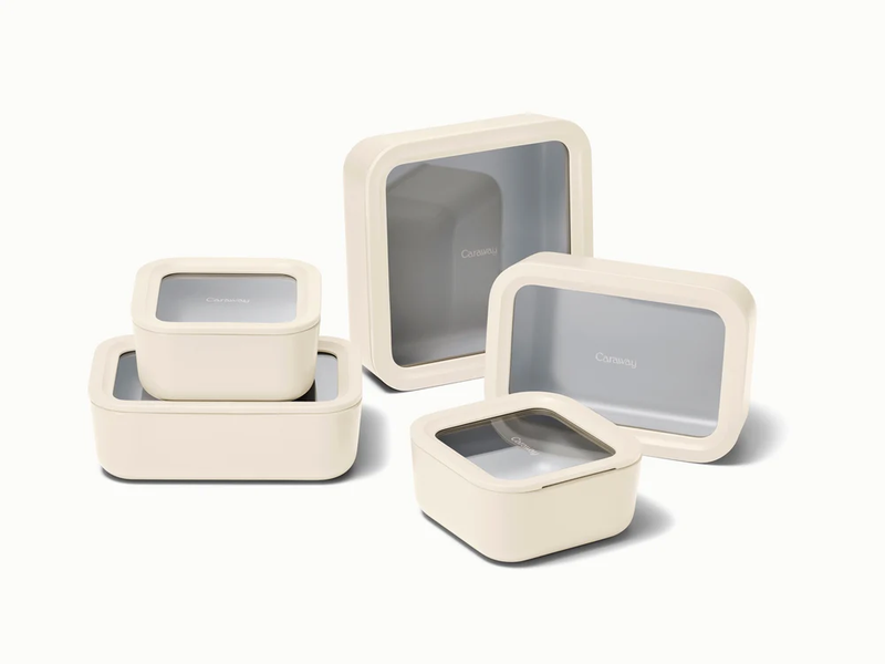 12 Piece Glass Food Storage Set
