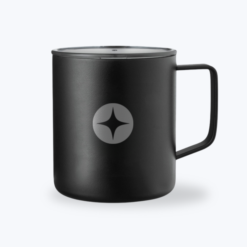 Branded Camper Mug, 14 oz