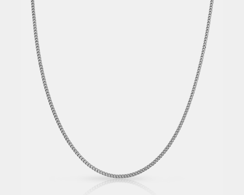 Silver Connel Chain 2mm