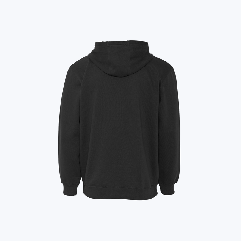 Branded Heritage Zippered Pocket Hooded Pullover Sweatshirt