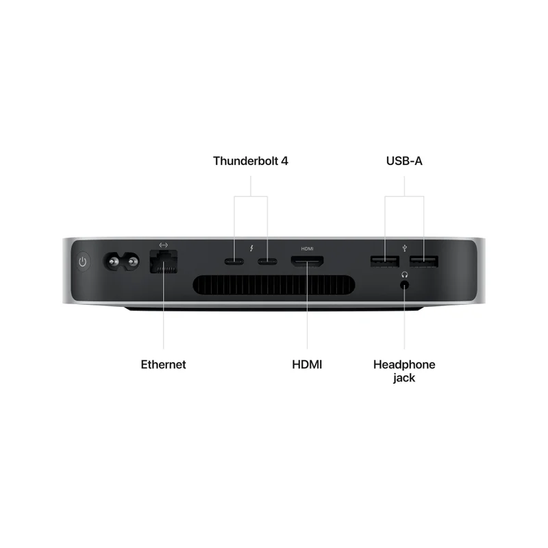 Mac Mini Desktop 8GB Memory in Silver