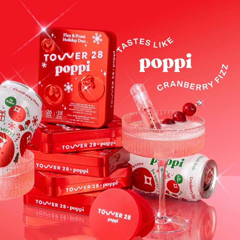 Tower 28 x Poppi Lip + Cheek Duo