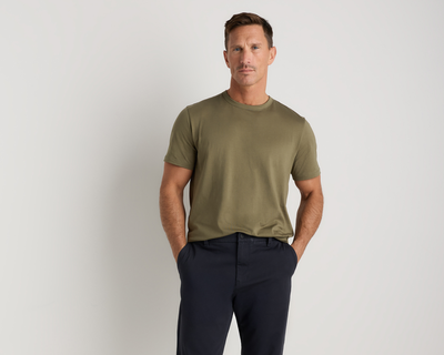 100% Pima Cotton Luxe Touch Tee