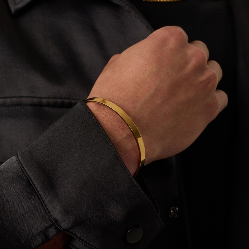 Gold Classic Cuff 5mm