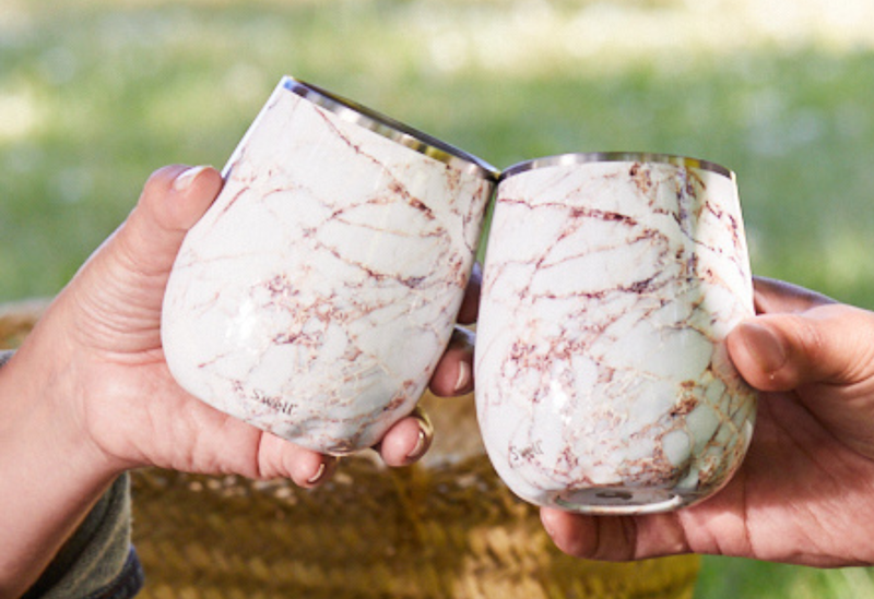 S'well Calcatta gold insulated wine tumbler - white elephant gift 2026 - $25