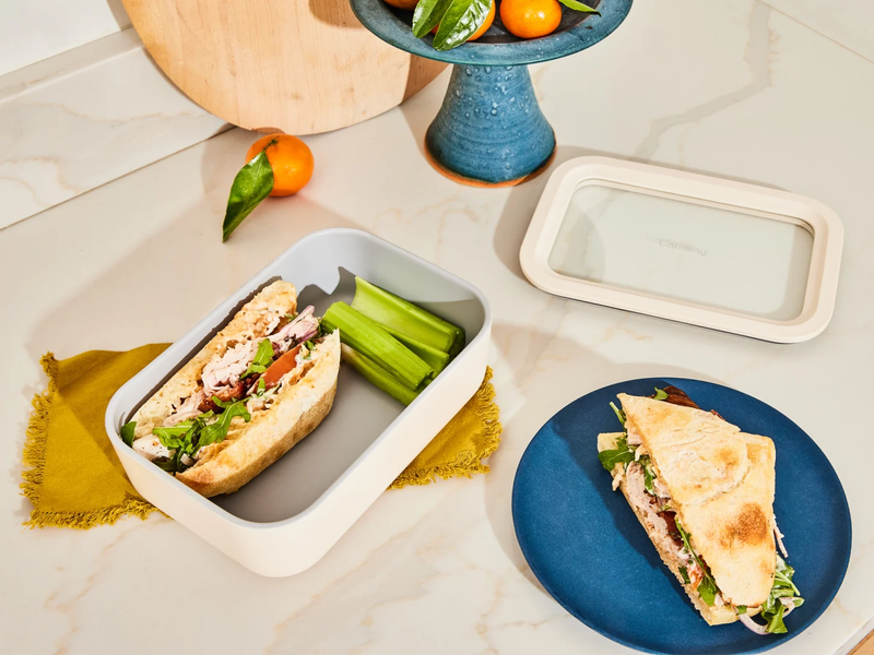6.6 Cup Glass Food Storage Container