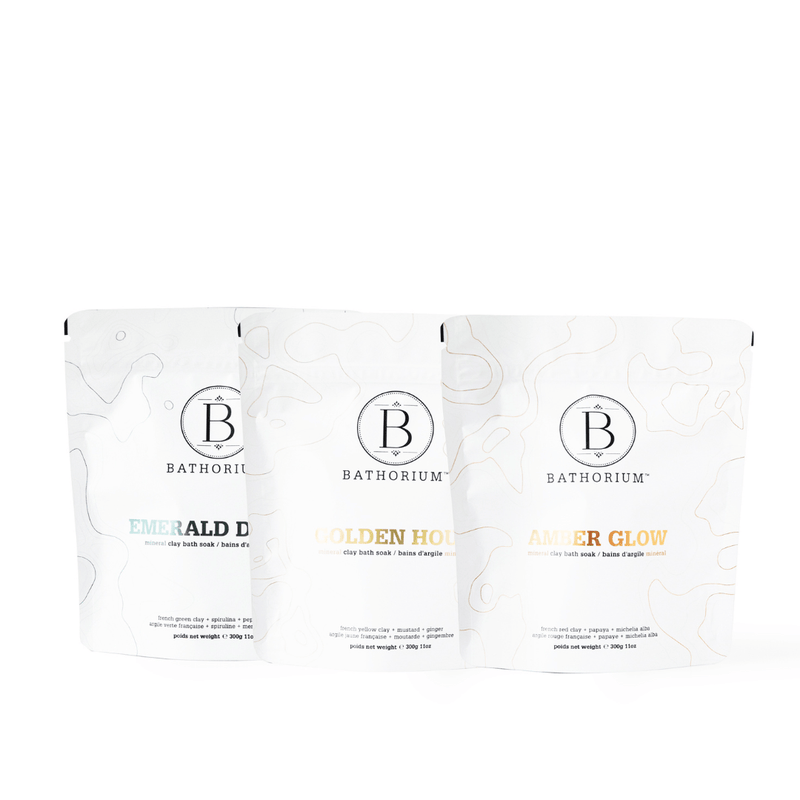 Mineral Mud Soak Trio Gift Set