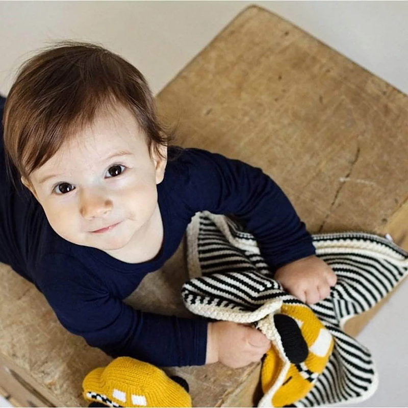 Organic Baby Lovey Blanket
