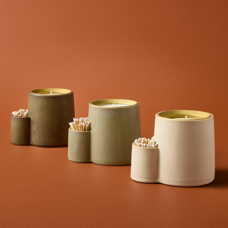 Ember Earth Candle + Planter