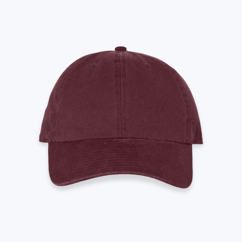 Embroidered Cotton Dad Cap