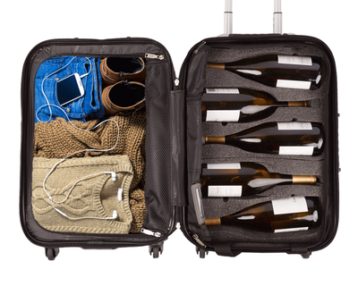 Piccolo 5 Bottle Wine Suitcase