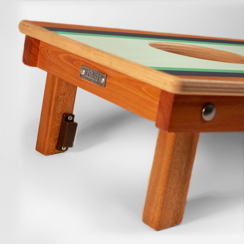 Mahogany Travel Cornhole Board Set