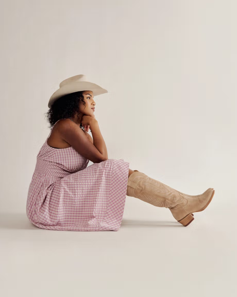 Women's The Abby Wide Calf, Driftwood