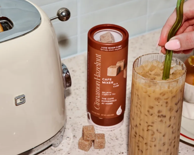 Coffee and Tea Cafe Tube Tallboy