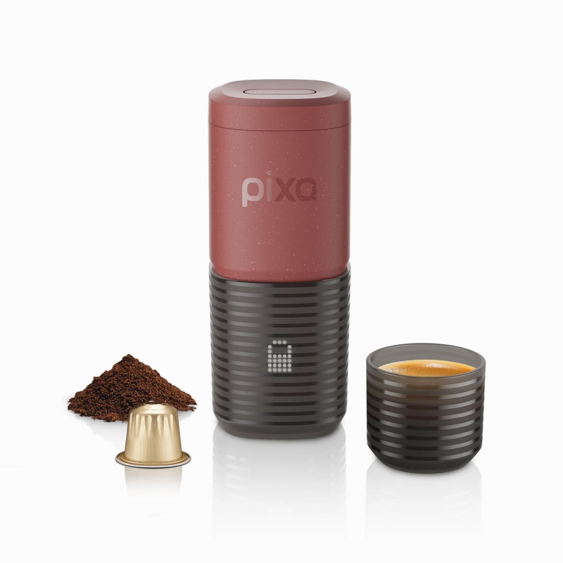 Pixapresso Portable Espresso Maker with Nespresso Compatibility
