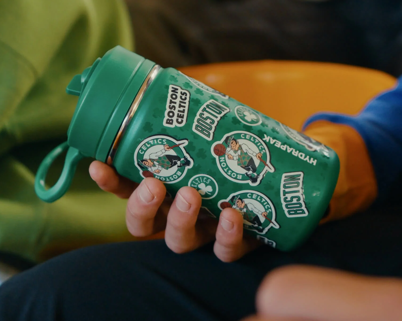 NBA 14oz Kids Water Bottle with Straw Lid