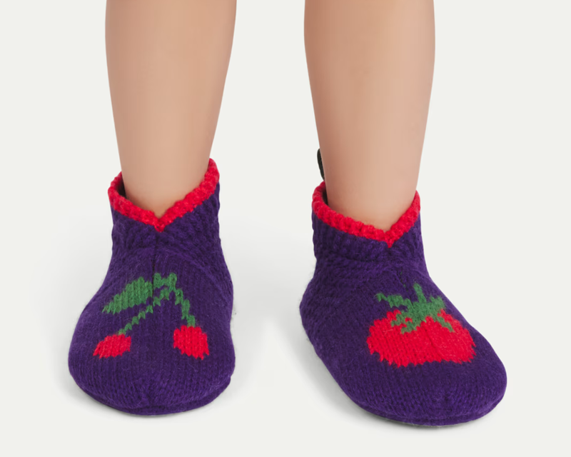 Toddler Sherpa-Lined Gripper Slipper