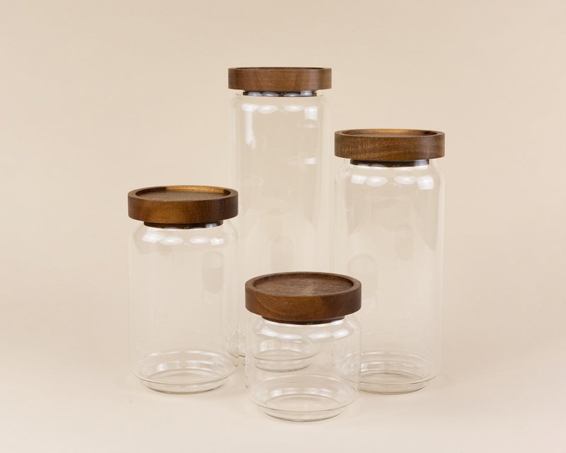 The Core Four Glass Canister Set