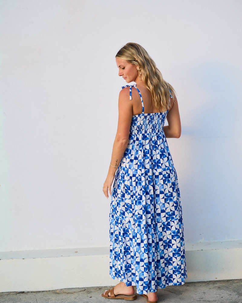 The Greece Resort Dress