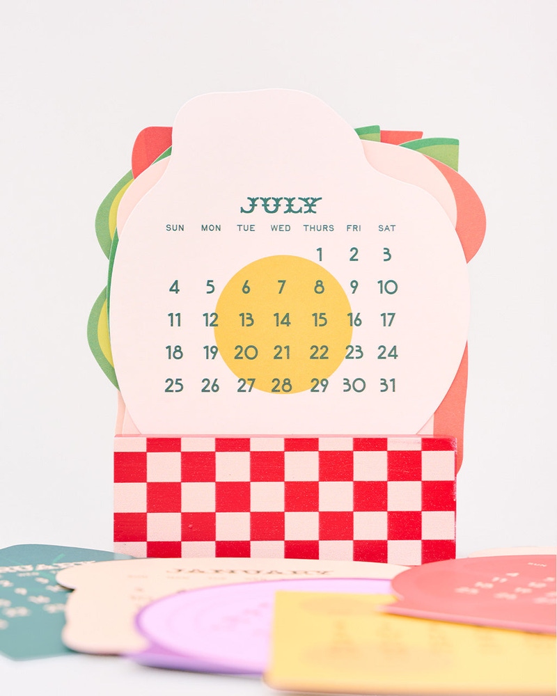 Mini Desktop Calendar