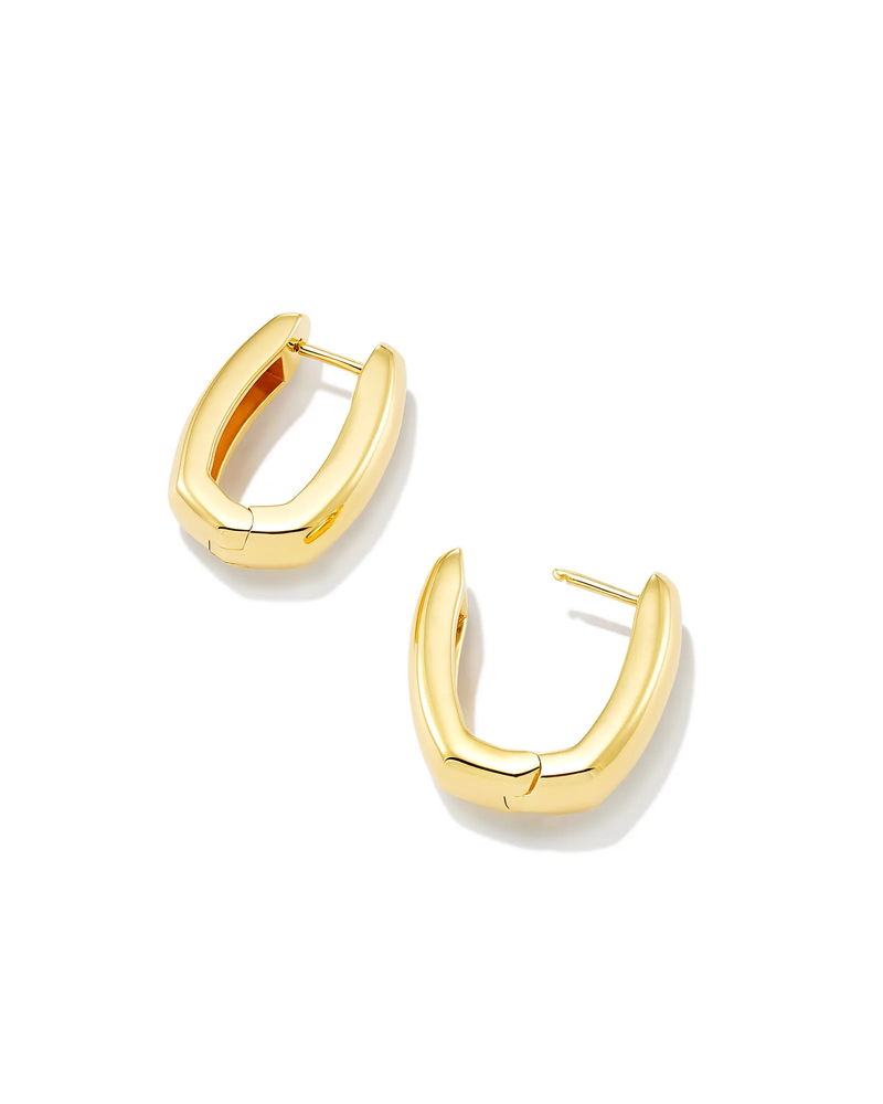 Ellen Wide Huggie Earrings