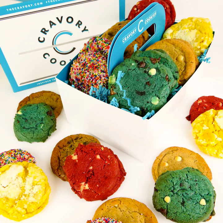 Cravory Cookies Two Dozen Cookie Assortment