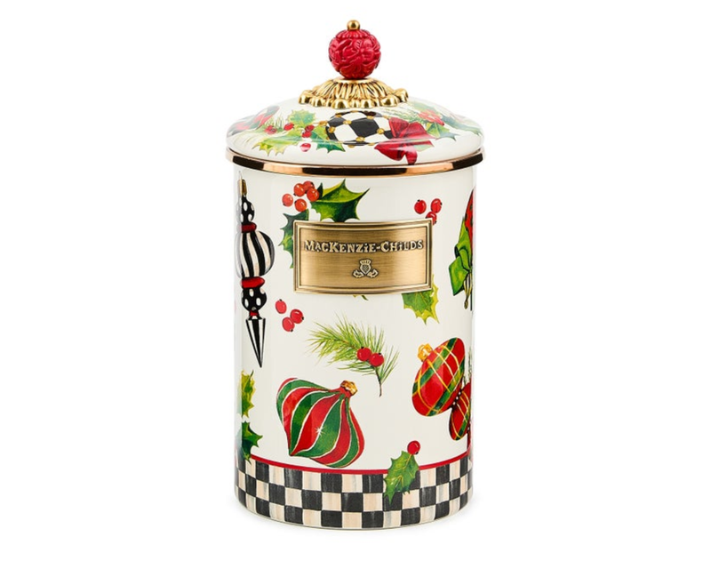 Deck The Halls Large Canister