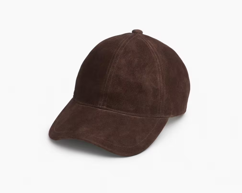 Harlow Suede Baseball Cap