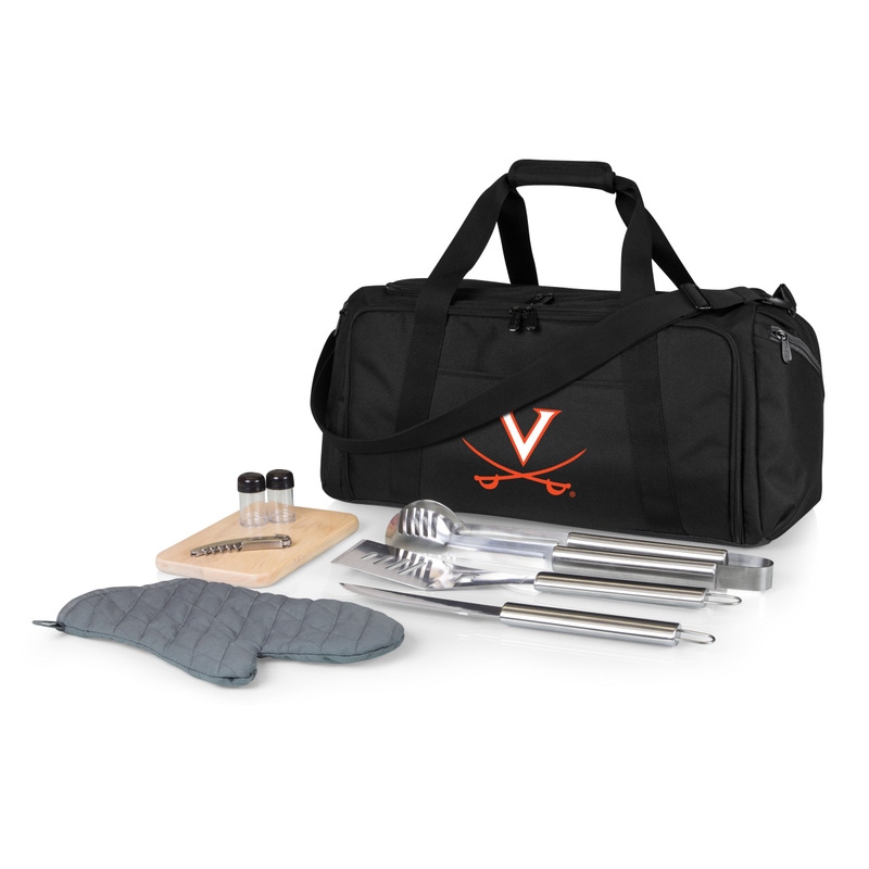 NCAA BBQ Kit Grill Set & Cooler