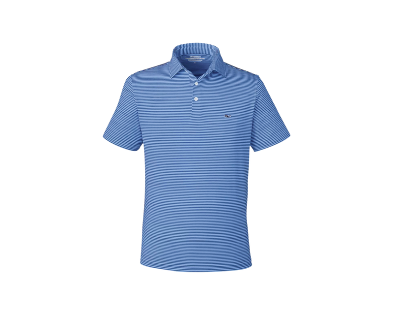 Vineyard Vines Bradley Stripe Sankaty Polo