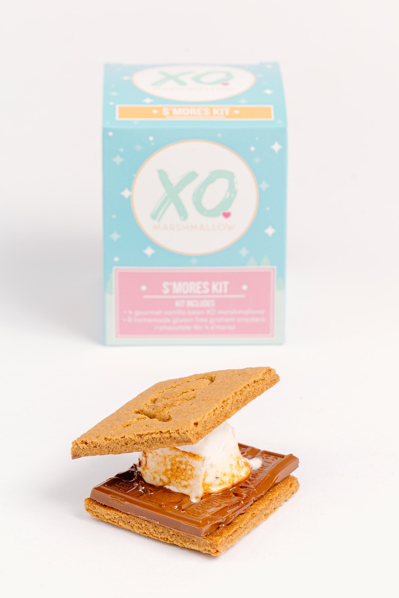 Gourmet S'Mores Kit with Roasting Sticks and Food-Grade Fuel