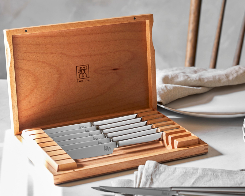 8-piece Oval handle Stainless Steel Steak Knife Set
