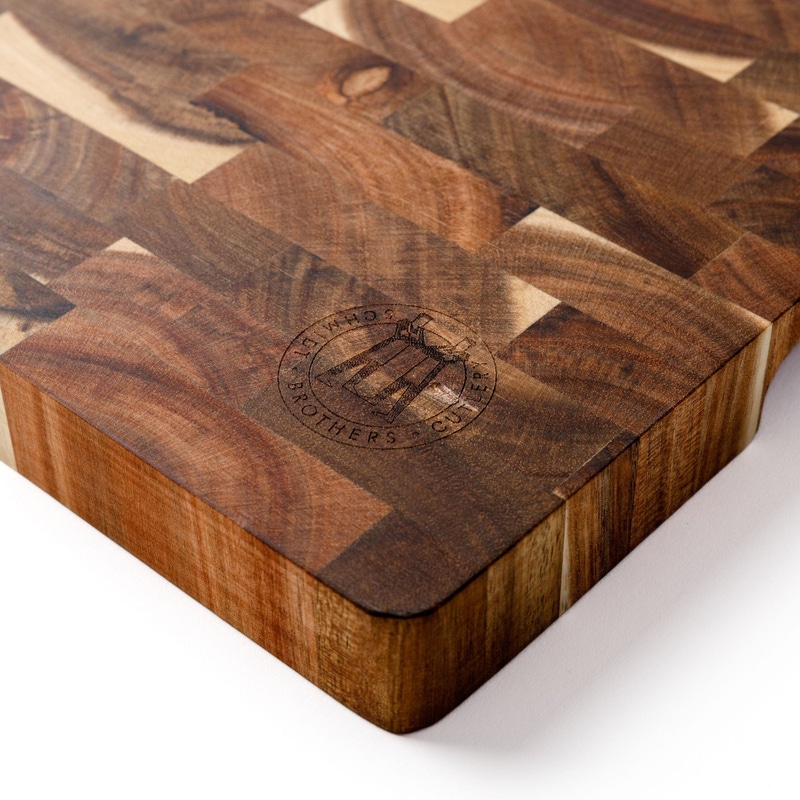 18" Acacia End-Grain Cutting Board