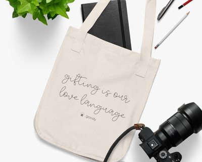 Gifting is Our Love Language Tote