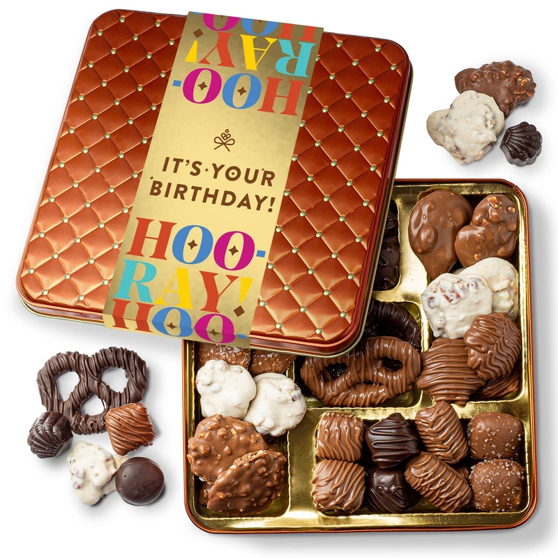 Birthday Chocolate Gift Tin