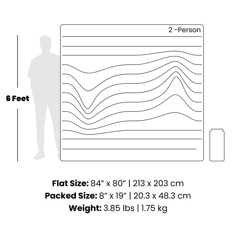 Original Puffy 2 Person Blanket