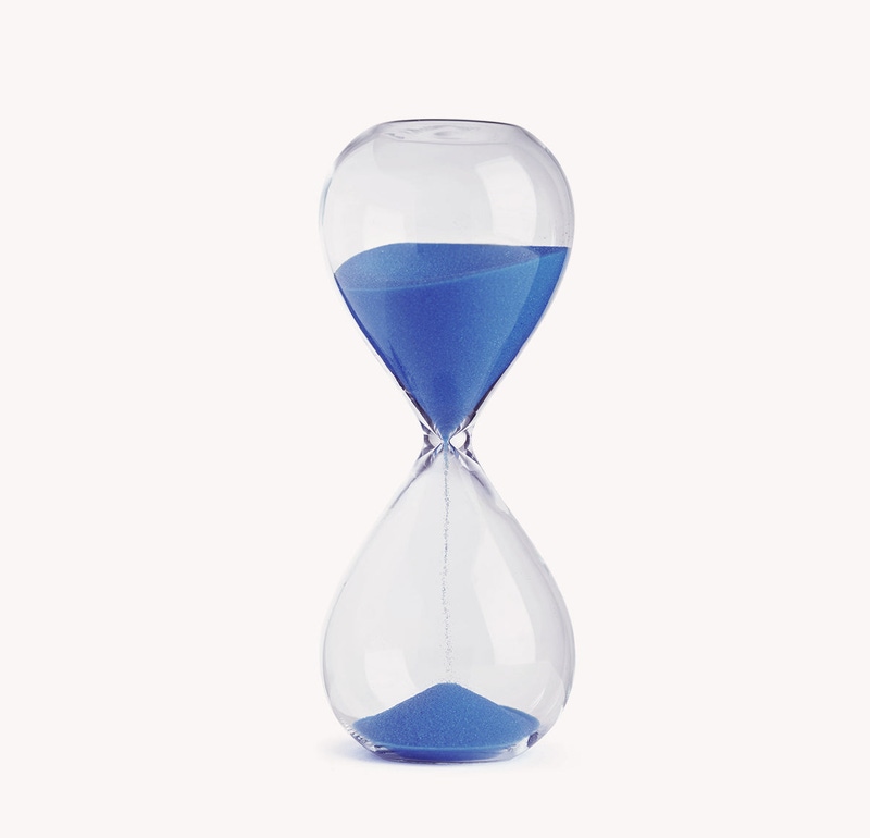 Desktop Hourglass, 30 Minute Timer