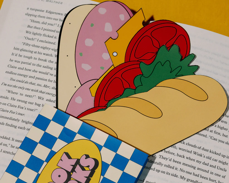 Sandwich Bookmark Set