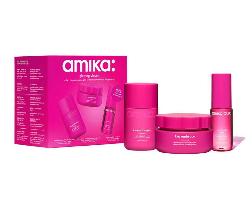 Glowing Places Body + Fragrance Trial Set