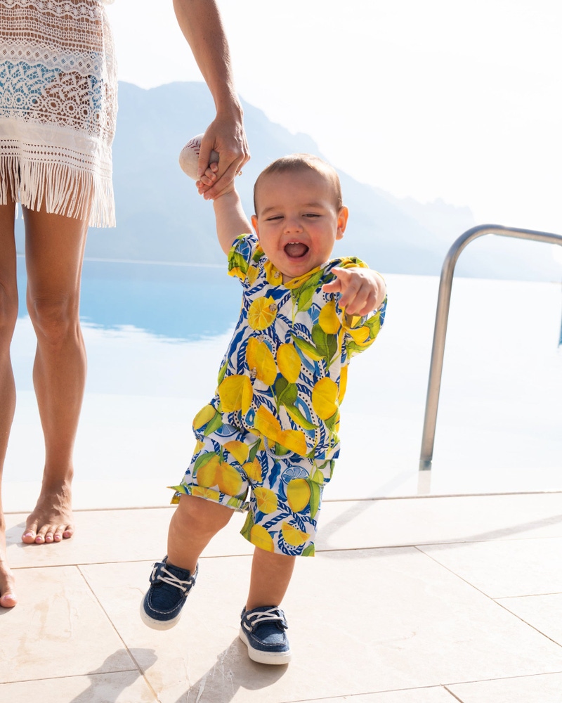 The Little Bossitano Boys Hawaiian Shirt