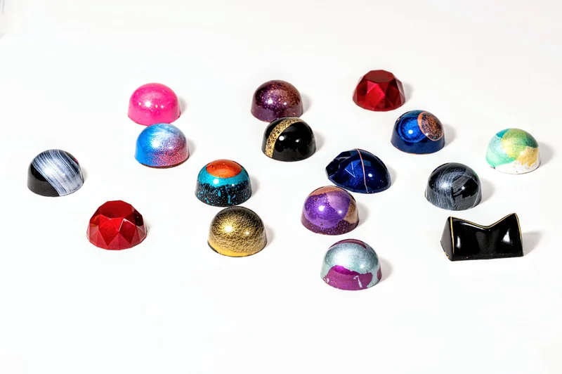 6 Piece Passover Kosher Chocolate Jewels