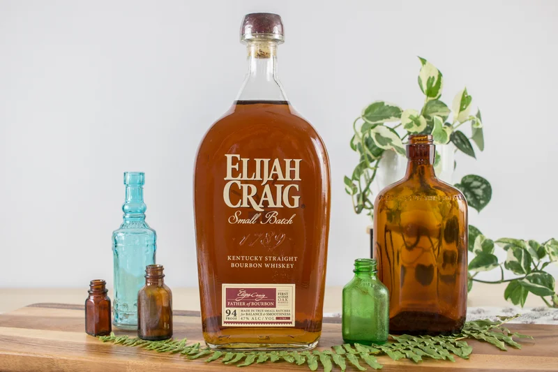 Branded Elijah Craig Small Batch Bourbon Whiskey
