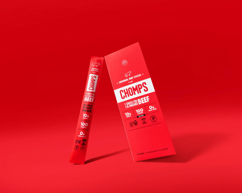 Chomps Protein Snack Sticks, 10 Pack