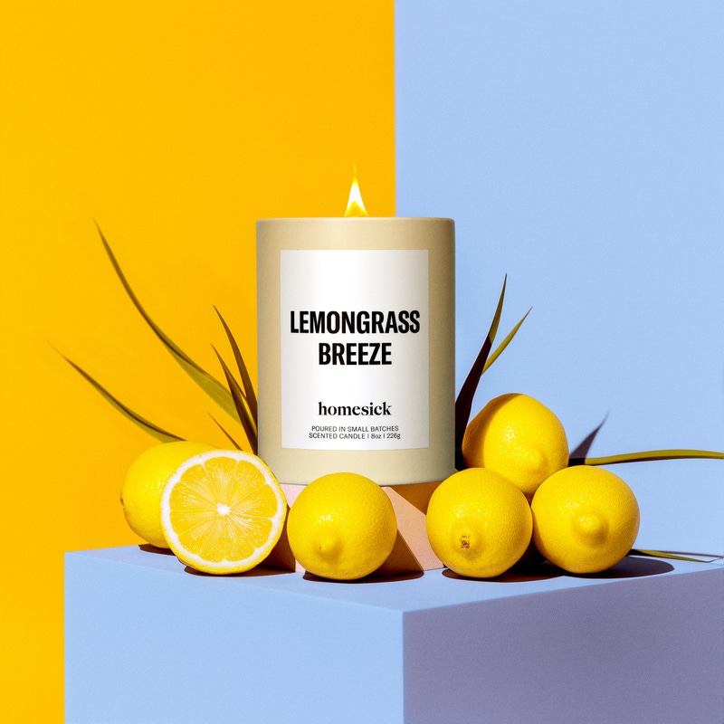 Lemongrass Breeze Insect Repelling Outdoor Candle