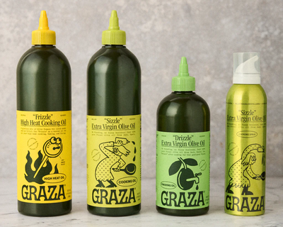 The Trio Sizzle, Drizzle & Frizzle Olive Oil Set