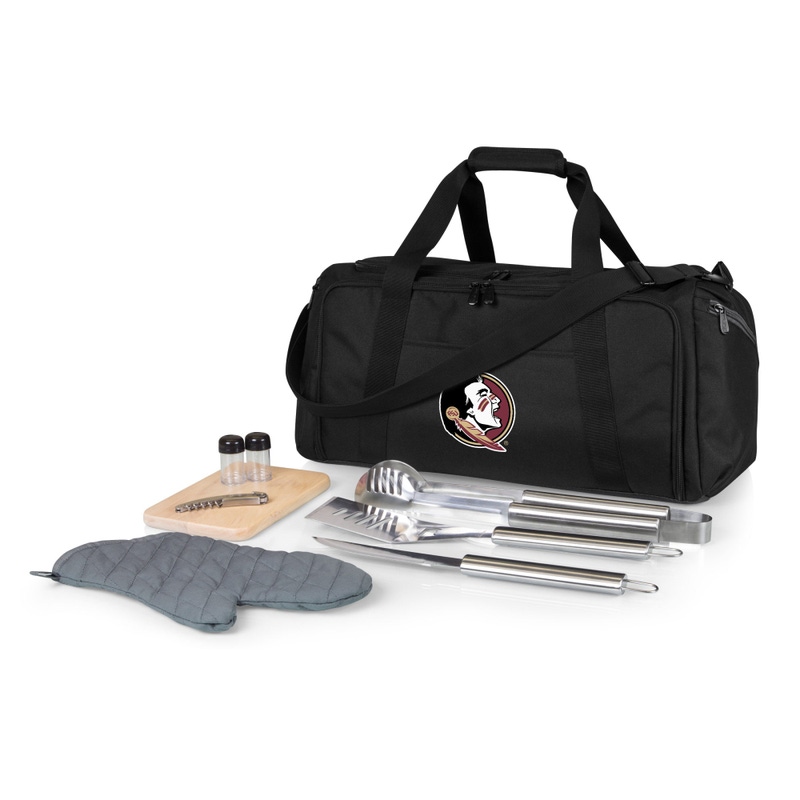 NCAA BBQ Kit Grill Set & Cooler